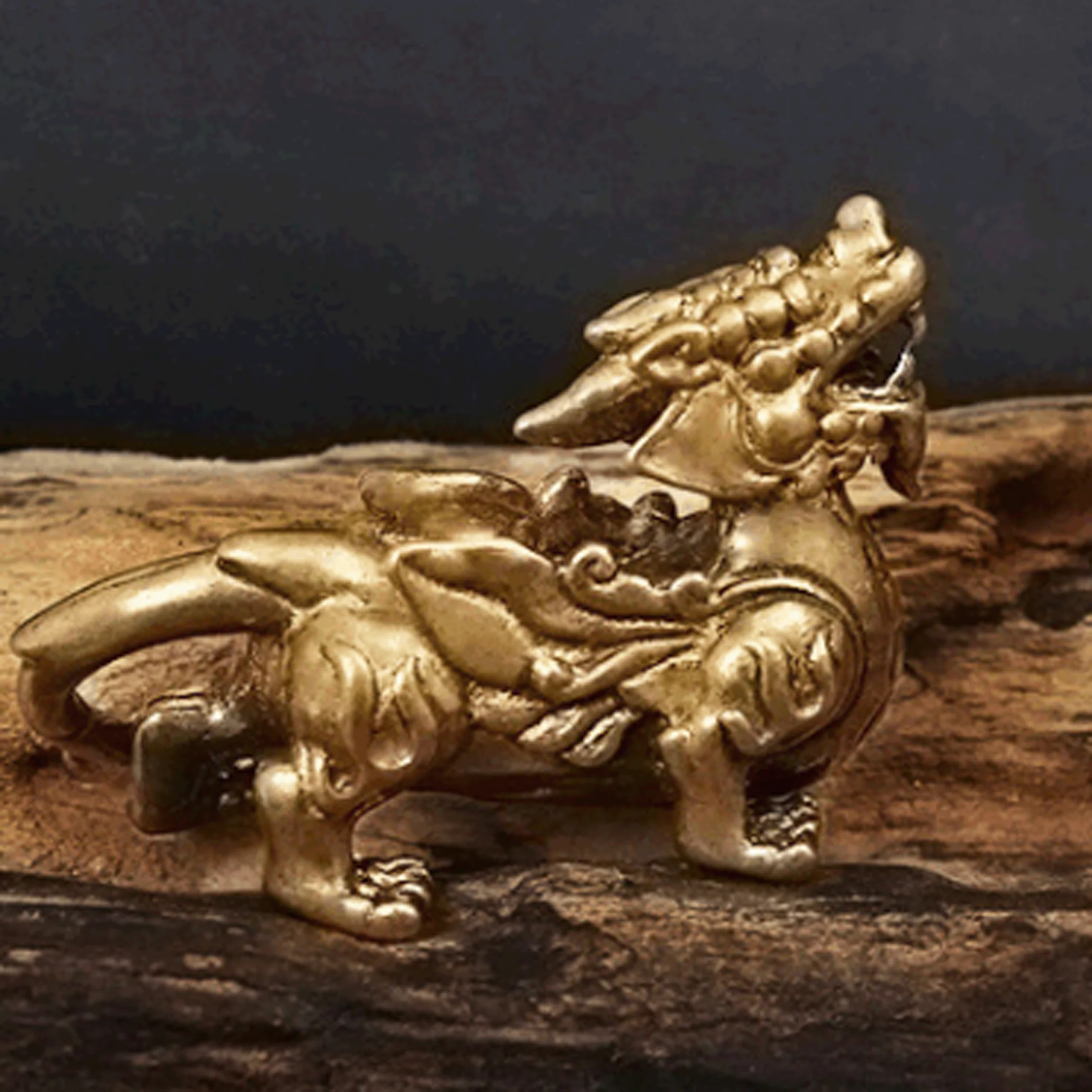 

Pixiu Pure Copper Feng Shui Seiko Copper Bull Lucky Town House Special Ornaments Elephant Ornaments
