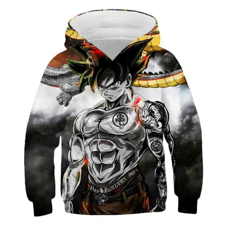 

Свитшот детский с длинным рукавом и 3D принтом, на осень