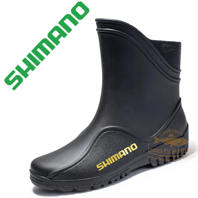 

2022 new SHIMANO fishing waterproof shoes non-slip mid-tube fishing shoes men's outdoor creek shoes fishing wading shoes