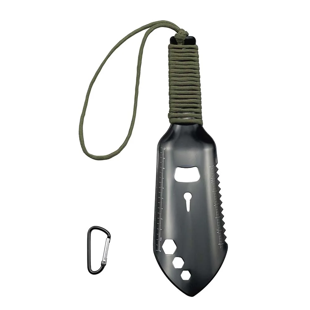 

1 Set of Survival Shovel Emergency Shovel Hiking Trowel Camping Bottle Opener Ruler