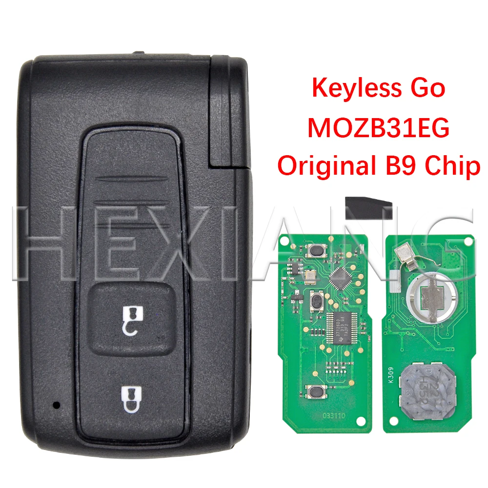 

Оригинальный чип B9 312 МГц HE, дистанционный ключ для автомобиля без ключа, мозаика 21tg, мозаика 31eg, быстрая для Toyota Prius 433 2004 2005 2006 2007 2008