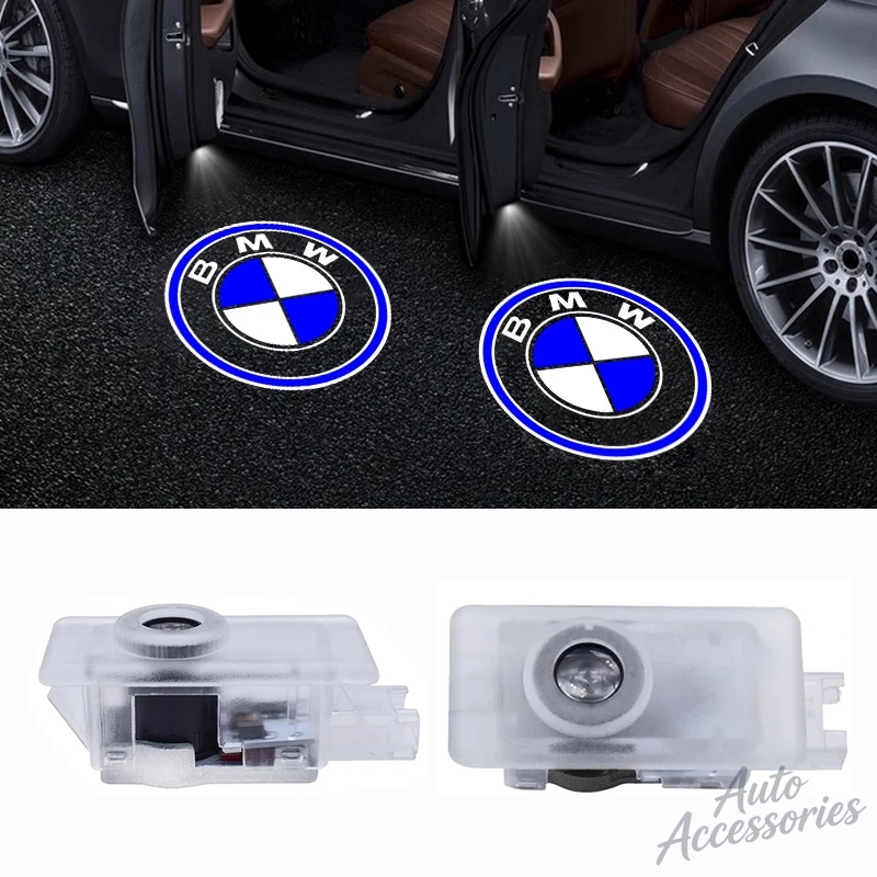 Фото 2 шт. LED-проекторы для дверей автомобиля с лазерной подсветкой для BMW M E90 F10 F30 E87 F20 G20 G21 G29 E60 E92 E61 E36 X3 F11 M8 (наклейка) №4