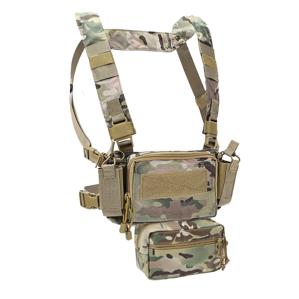 Тактический охотничий нагрудный жилет D3CR с микронагрудным жилетом 5 56 7 62 и