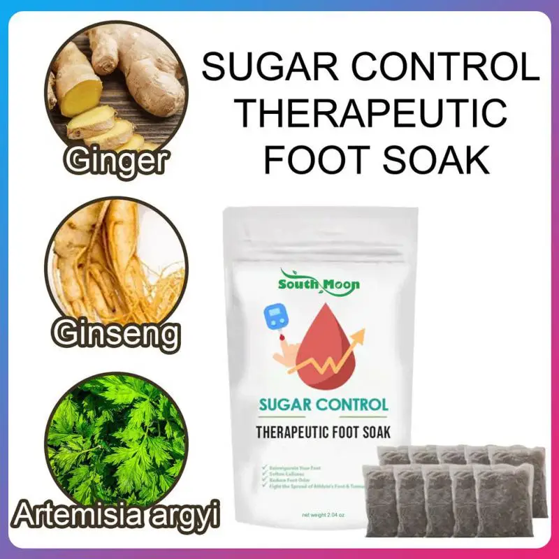 

Safe Moisturizes The Foot Detoxification South Moon Sugar-smooth Foot Bath Bag Gift Foot Therapy Bath Bag Foot Bath Capsule