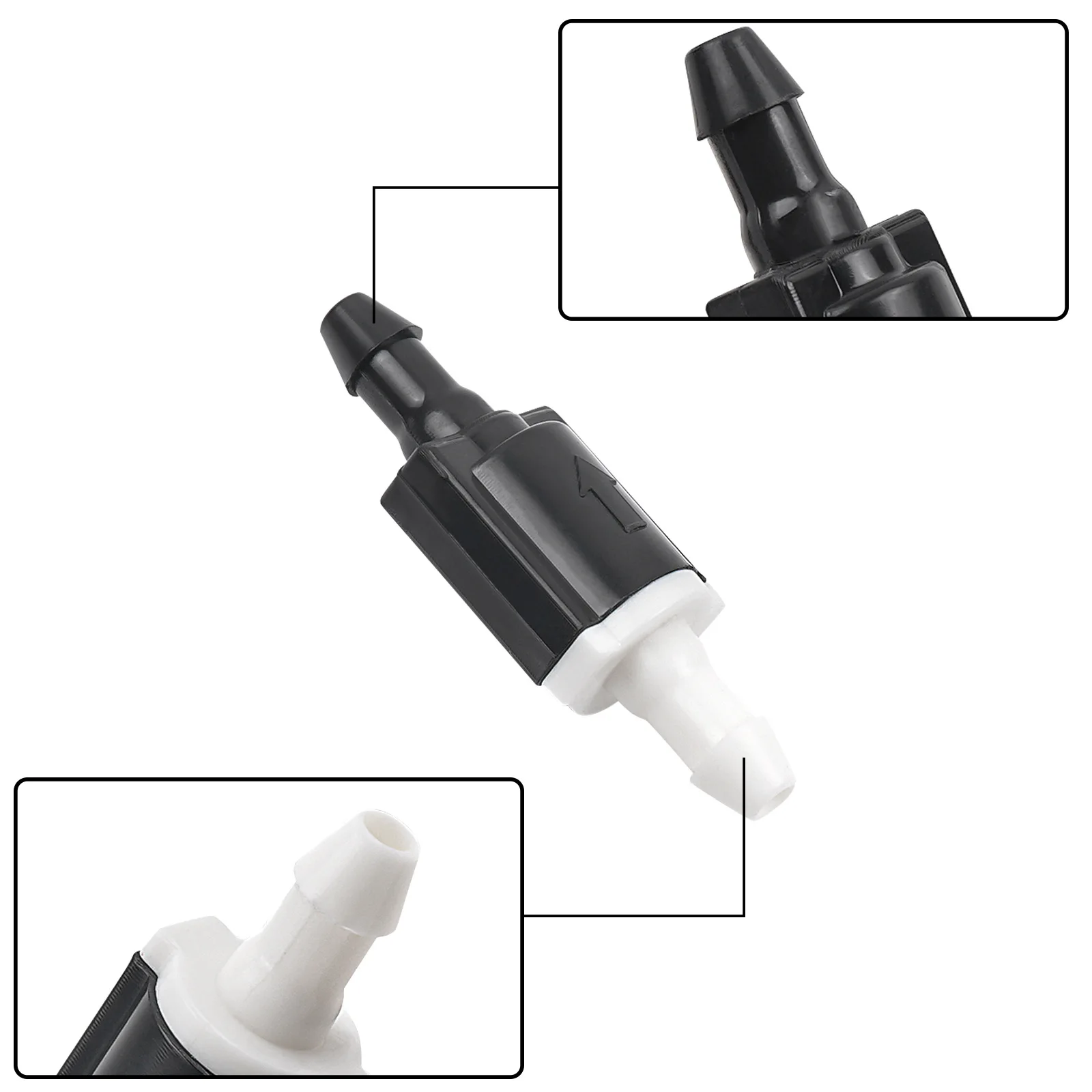 

New 2Pcs Wiper Washer Windshield Check Valve for Toyota Highlander for Lexus 85321-26020 Car Repair Car Accessories