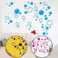 bubbles circle bathroom wall window shower waterproof glass stickers tile decor for bathroom kids room diy decal stickers