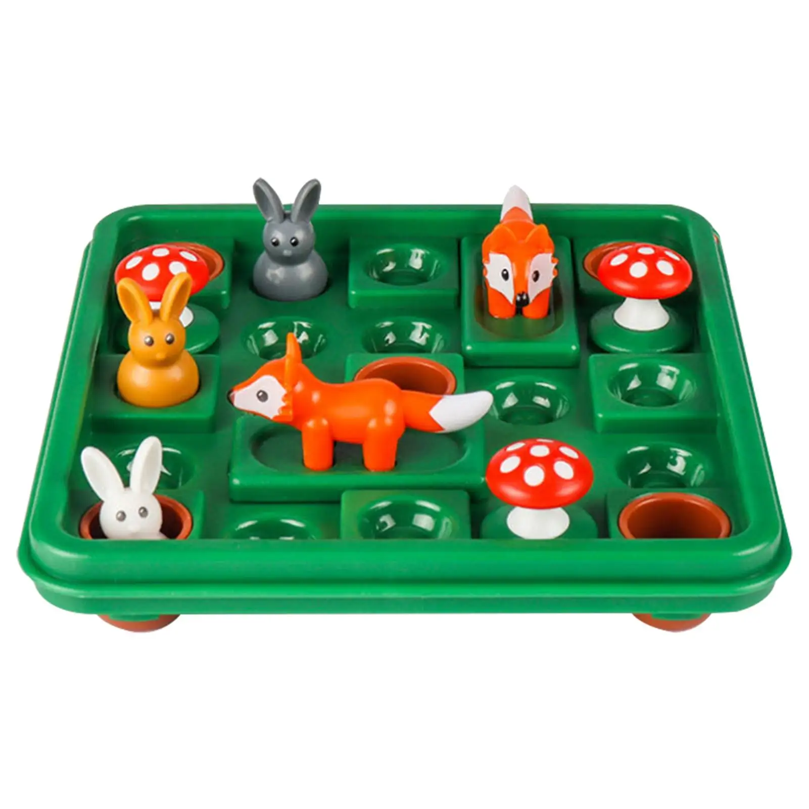 

Игра-пазл «кролик» для детей, настольная игрушка в шашки, забавный кролик, развивающая стратегию, подарок для детей для развития мозга