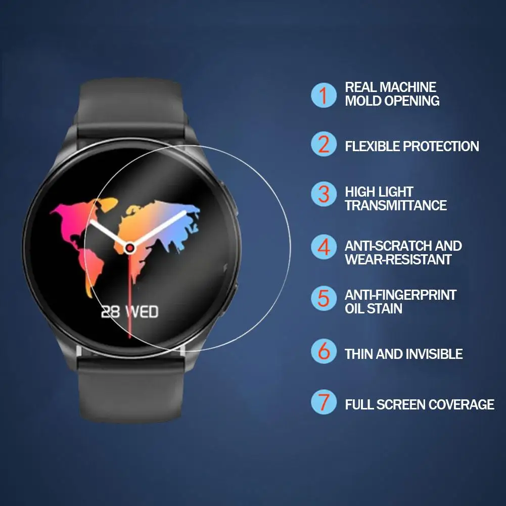 Защитная пленка из закаленного/ТПУ стекла для Blackview X20 защитная экрана часов 1 43