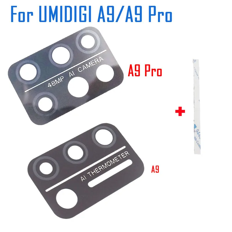 

Новинка, оригинальный объектив задней камеры UMIDIGI A9, стеклянная крышка для объектива задней камеры, запасные части для смартфона UMIDIGI A9 Pro