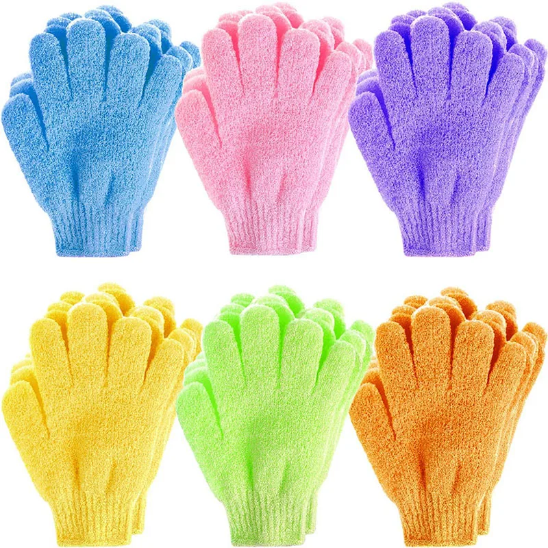 

Перчатки для душа с пятью пальцами, домашнее полотенце для душа, скраб для мытья тела, детские домашние принадлежности, эластичные перчатки ...