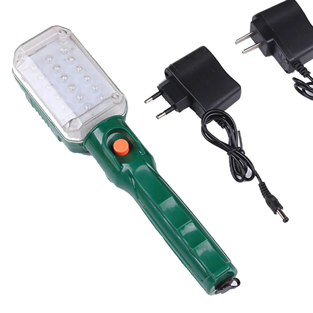 

Portable 9W 18LED Emergency Flashlight 220V Recgargeable Work Light 110V Inspection Lamp 360° Camping Tent Lantern Torch Tool
