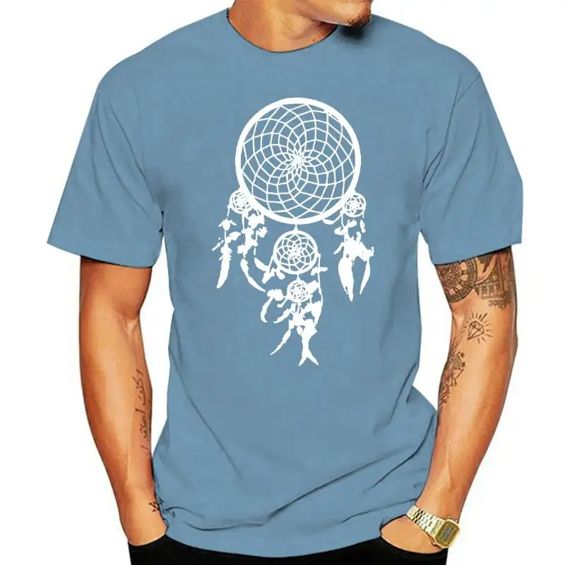 

Dreamcatcher Dream Catcher Moisture Wick Fabric Gray Running New T-Shirt Men Creative Casual Short Sleeve T Shirt