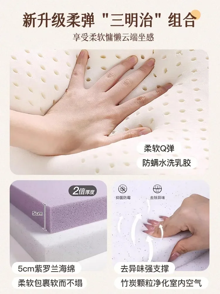 Диван в стиле ретро для гостиной маленькой квартиры карамельный коричневый