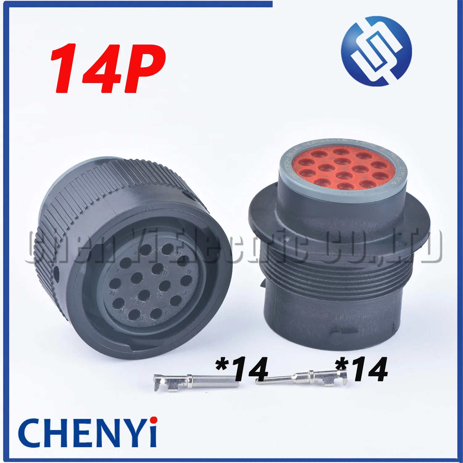 Немецкий оригинальный 14-контактный Штекерный водонепроницаемый разъем серии HDP24, штепсельная вилка HDP26-18-14SE с клеммами