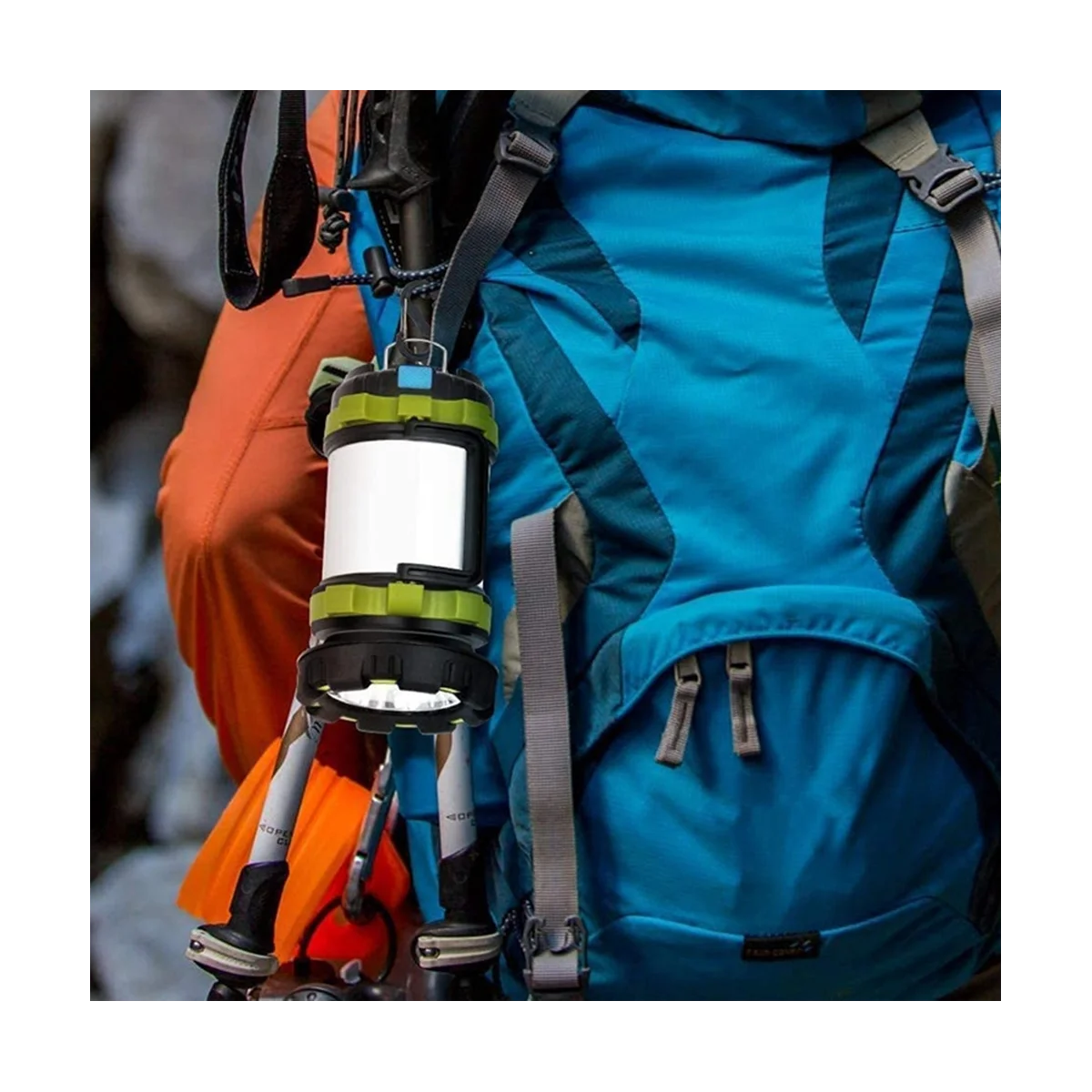 

Outdoor Camping Lantern Rechargeable 3000 Capacity Power Bank Camping Flashlight Waterproof Portable Camping Lamp