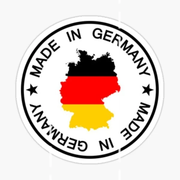 

Made in Germany Car Leptop Auto Sticker 13cm 2 Pcs