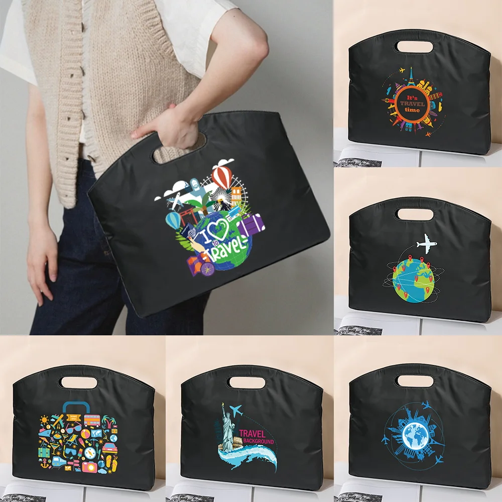 Business Briefcase Office Travel Computer Work Business Trip File Package Laptop Bag Protection Handbag Conference Document Bag