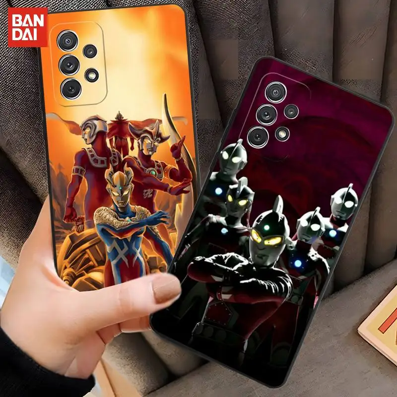 

Anime Ultraman Phone Case Shell Fundas For Samsung J5 J7 2016 J6 J4 Note 10 Plus Lite 9 8 20 Macia Shockproof Design Capa