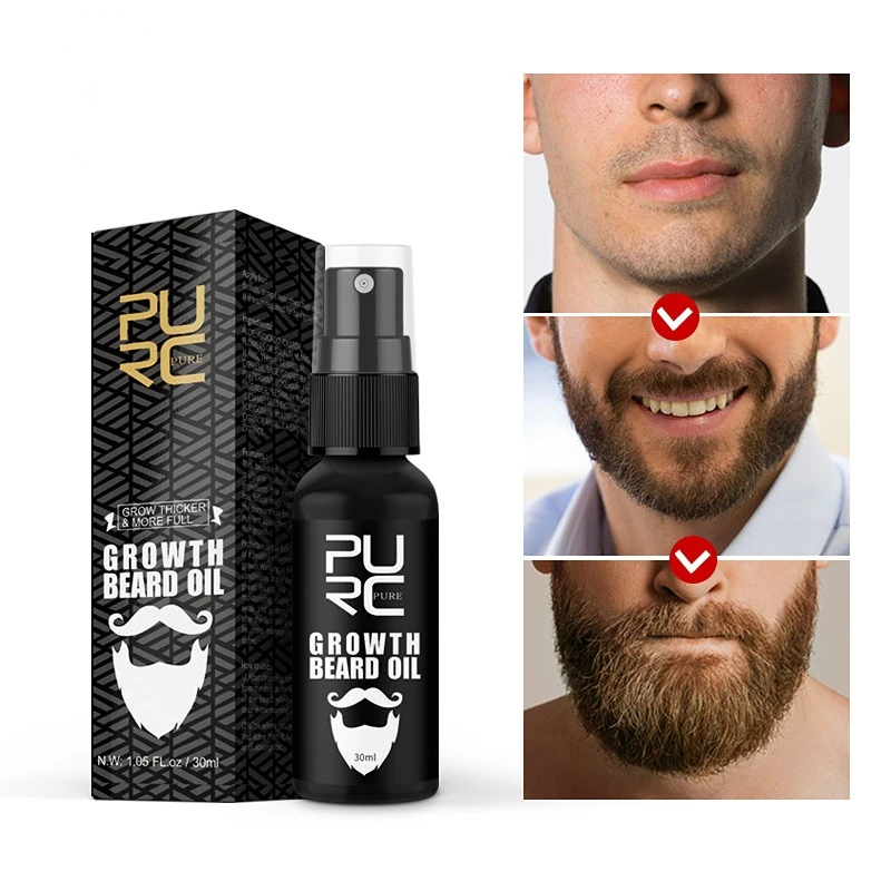 

Men's Beard Care Grape Seed Extract Hair Nourishing Oil Stimulates Beard Growth