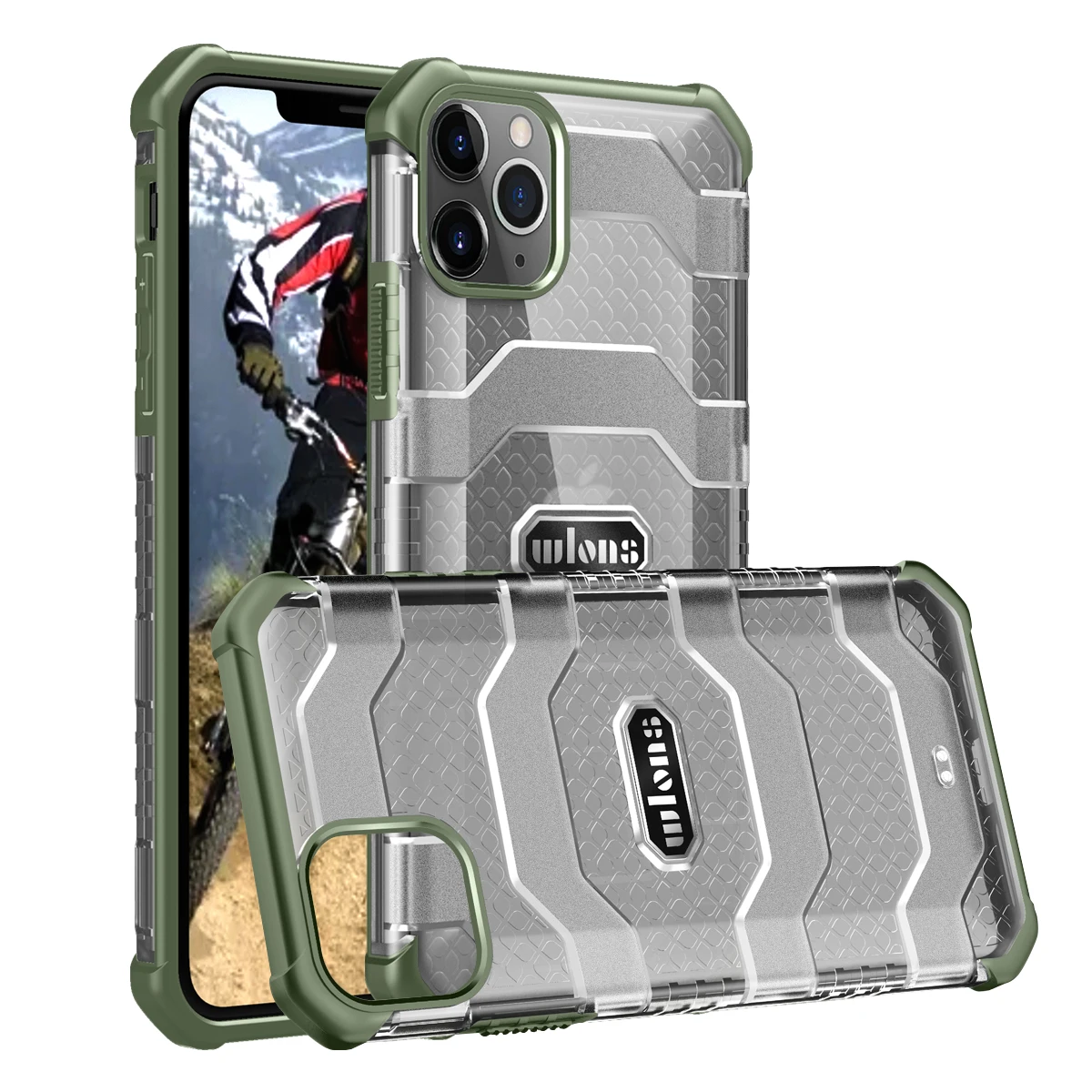 

Armor Case For iPhone 12 11 Pro Max Mini XS X XR 7 8 Plus Cover Hybird TPU Hard PC Shockproof Cover For iPhone 12 11 Pro Max