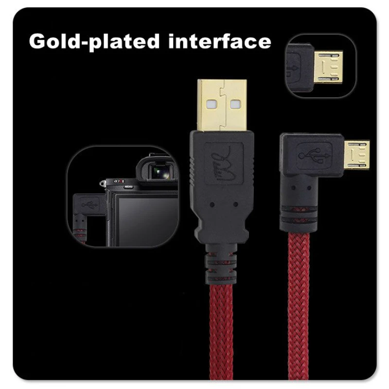 Фото Кабель USB 2.0 Micro Camera для быстрой передачи данных на компьютер SLR Sony A9 A7S2 A6300 A7R2 A7M2 RX1RII Кабель USB 2.0 Micro Camera для быстрой передачи данных на компьютер SLR Sony A9 A7S2 A6300 A7R2 A7M2 RX1RII