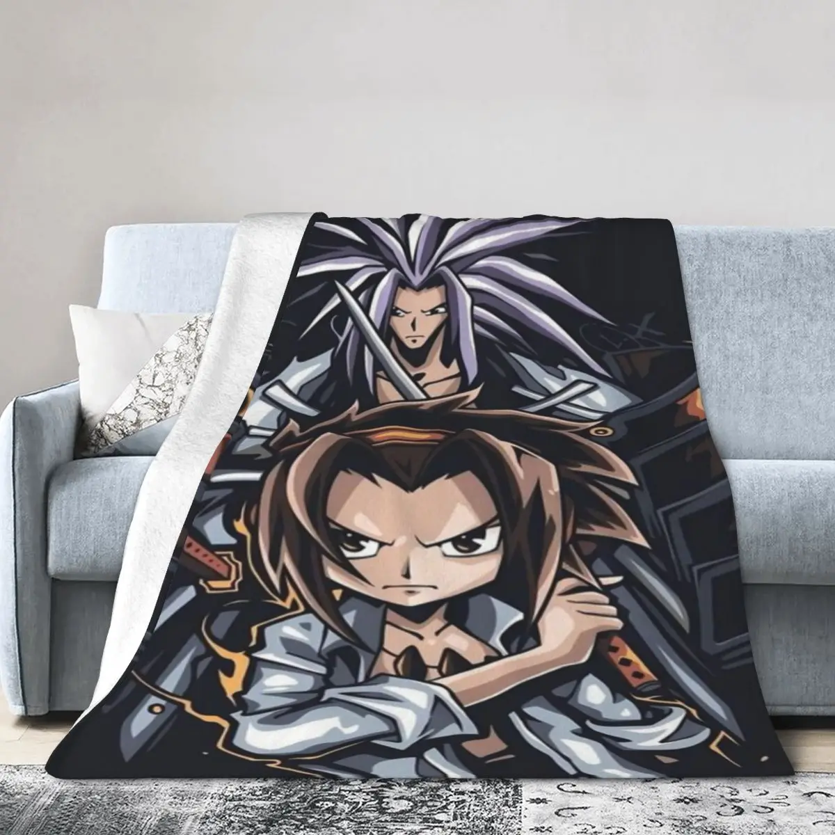 

Флисовое одеяло Shaman King An