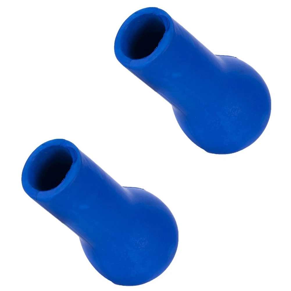 

2Pcs Spherical Belly Top PU Fishing Pole Support for Deep Sea Fishing Belly Top Light Weight Fishing Accessories,Blue