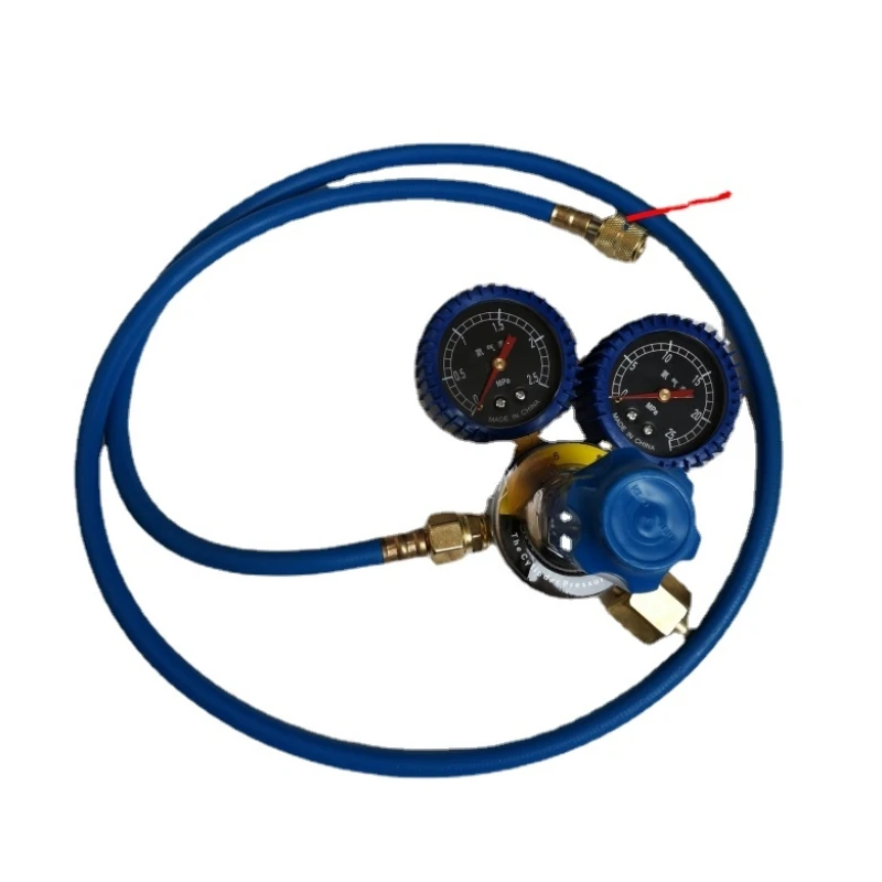 

Nitrogen Bottle Air Conditioner Pressure Maintenance Leak Detection Pressure Nitrogen Pressure Gauge Set Extension Tube
