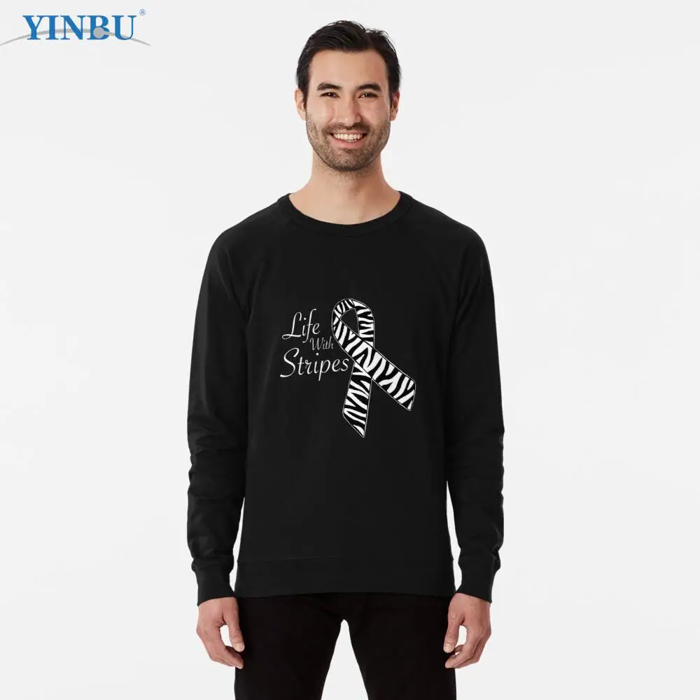 

Life with Stripes sweatshirt Lightweight Sweatshirt fashion streetwear Men's clothes