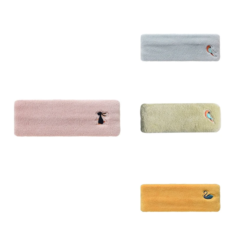 

Повязка на голову в ванную комнату, портативный милый головной убор, повязка для волос, аксессуары для волос для мытья и макияжа, держатель д...