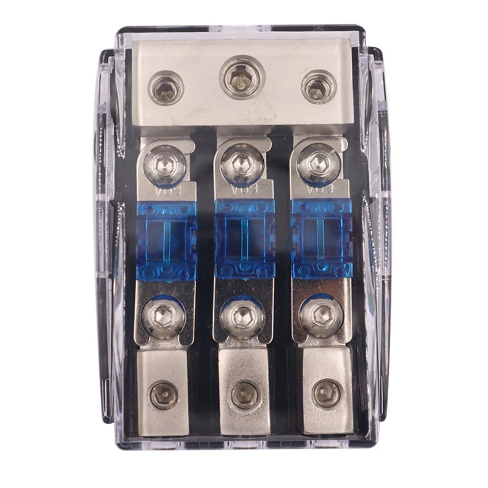 

Car Audio Power ANL Fuse Holder 60 Amp Mini ANL Fuses Accessories Aluminum Alloy