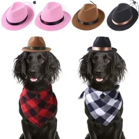 pet dog cat western cowboy hat outdoor headgear cat funny headwear costume performance photo props cosplay accessories