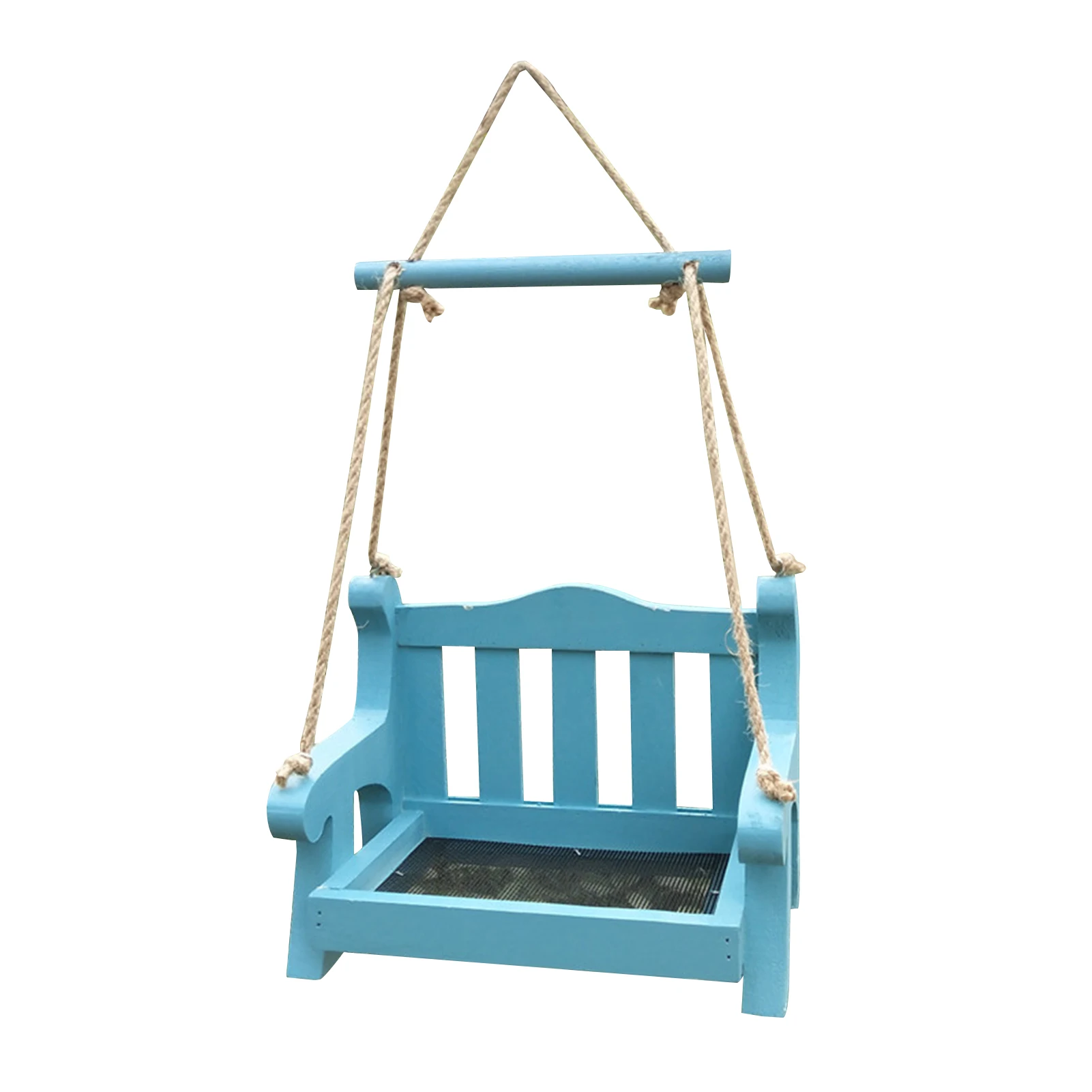 

Мини-подвеска для дома на заднем дворе, садовый контейнер для еды, Подарочная кормушка для птиц в форме стула, ландшафтный дизайн, подвесное ...