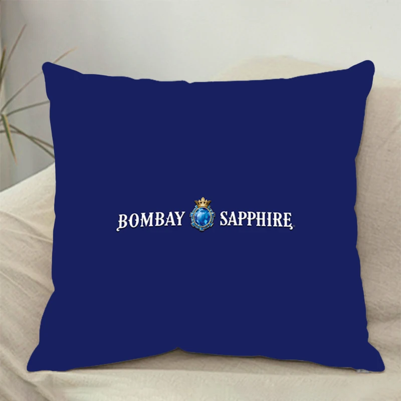 Квадратный Чехол Для Подушки С Сапфировым Стеклом Двусторонний Удобный Спальни