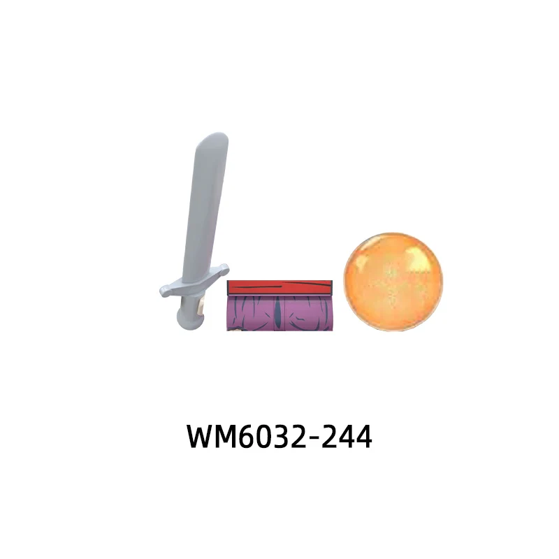 Фигурки Sai Stick оружие брюки детали для волос модельные блоки набор кирпичей MOC