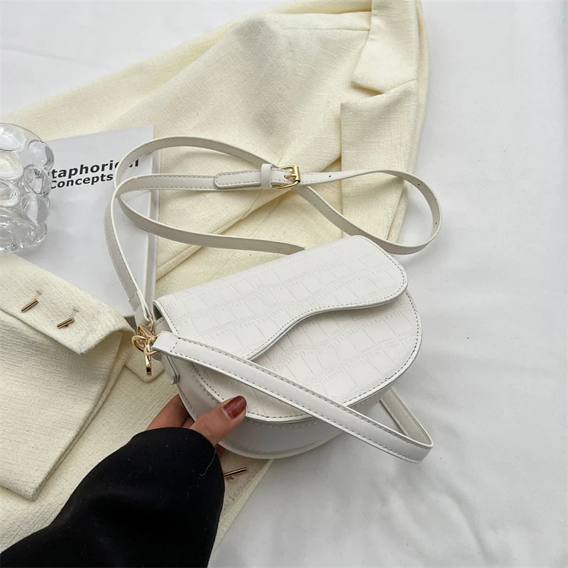 

Женская Диагональная Сумка в стиле ретро, модная сумка-седло, современные модные сумки через плечо для подмышек, женская сумка, 2023