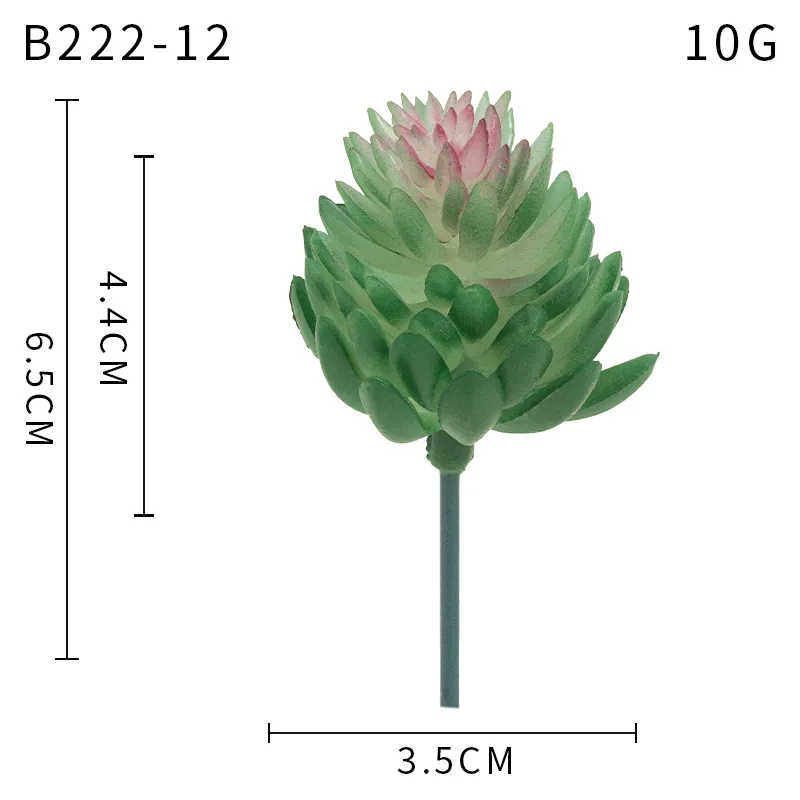 Искусственные суккуленты мини бонсай ПВХ