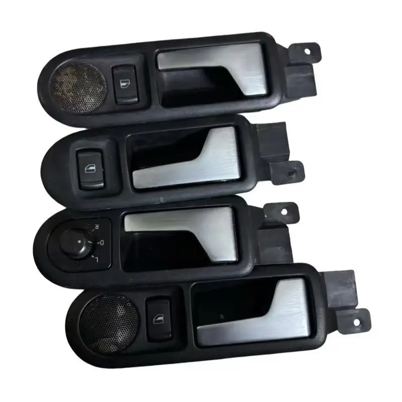 Оригинальная OEM передняя задняя левая и правая дверная ручка, оптическая центральная накладка для VW Bora Golf 4 MK4 Jetta 1999-2004 гг.