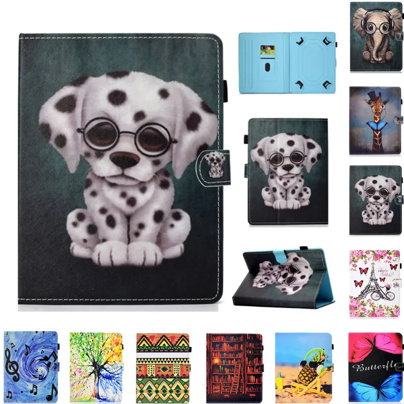 

Print PU Universal Case for 10.1" Inch Tablet PC Digma Plane 1581 1596 1553M 1559 1572N 1573N 1584S 1585S 1713T 1715T Case Cover