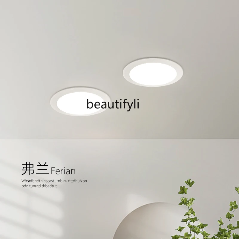 

CXH Downlight Hole Lamp Living Room Home Embedded Hole Lamp Ceiling Anti-Glare Ceiling Lamp Hole Lamp