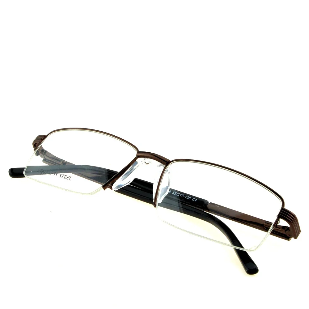 Клара Vida Полуобод из нержавеющей стали Silicon Entegrated Nos Pad Противоскользящая оправа