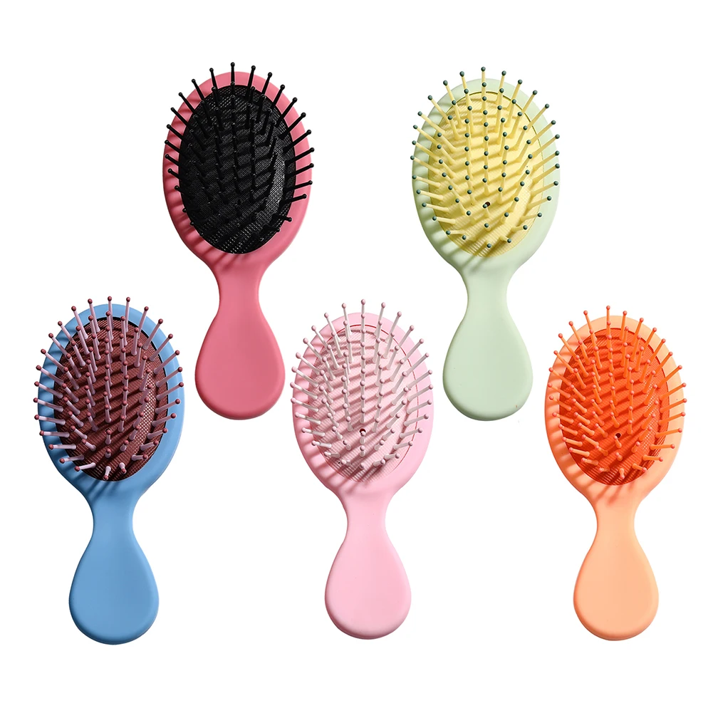 

Многоцветная симпатичная Мини Портативная миниатюрная Массажная Расческа с воздушной подушкой для ребенка девочки челка E134