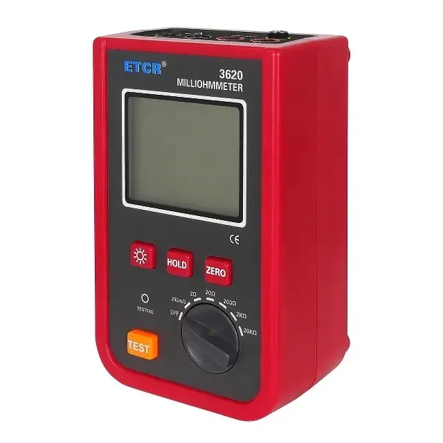 Xtester-ETCR3620 точный 4-проводной метод тестер сопротивления постоянного тока для