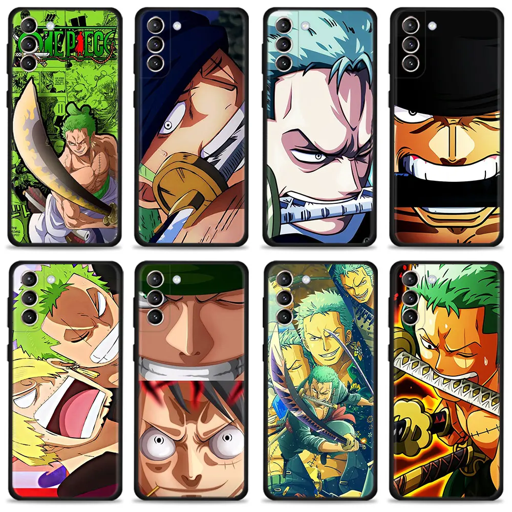

Roronoa Zoro One Piece Cover For Samsung Galaxy S22 S21 S20 FE Ultra S9 S10 Plus S10e S8 Note 10Plus 20Ultra Phone Case