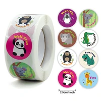 50 500 cute cartoon forest animal stickers childrens reward labels encouragement scrapbook decoration stationery stickers