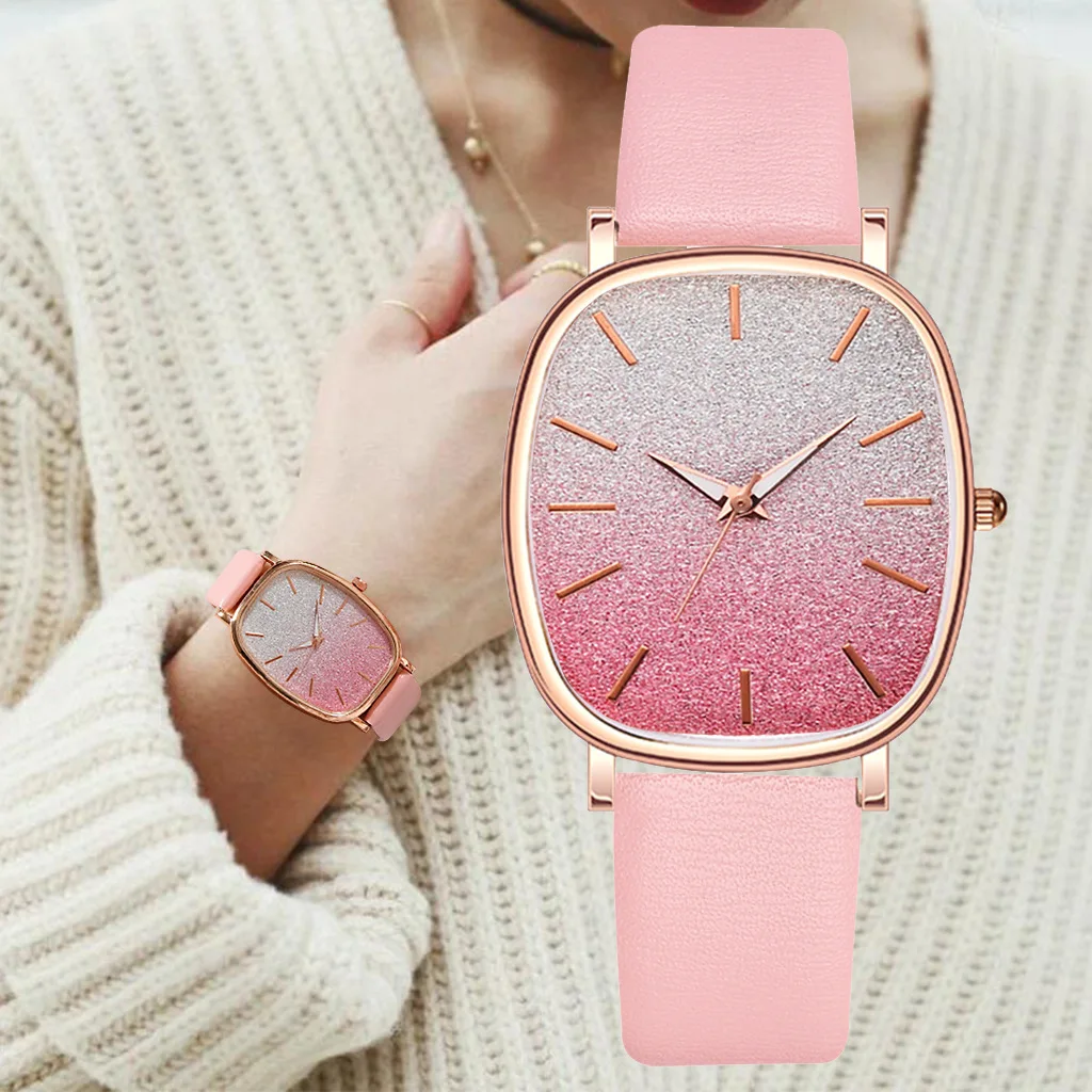 

Ladies Brand Starry Sky Clock Luxury Women Quartz Watches Fashion Female Leather Wristwatches Relogio Feminino Zegarek Damski