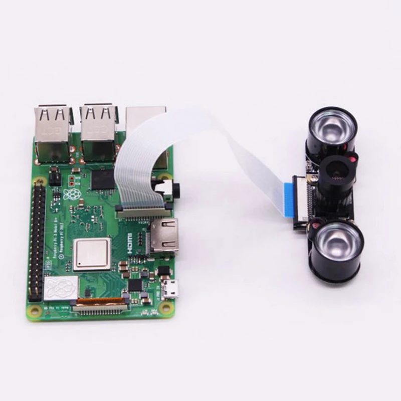 Регулируемый фокусный ночной Vsion 5MP модуль камеры для Raspberry Pi 4B/3B +/3B/2B инфракрасный