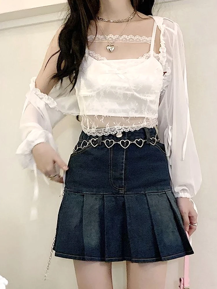 Бессмертная солнцезащитная одежда кардиган верхняя женская летняя новинка с