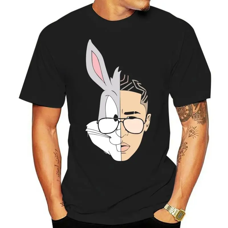 

Bad Bunny T-shirt For Men Plus Size 4XL Group Top