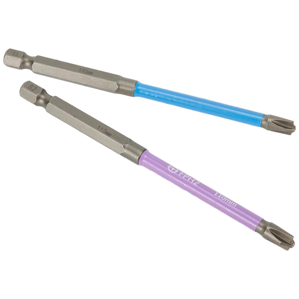 

2/3pcs 65/110mm Magnetic Special Slotted Cross Screwdriver Bit For Electrician FPH2 For Socket Switch Repair Screwdriver